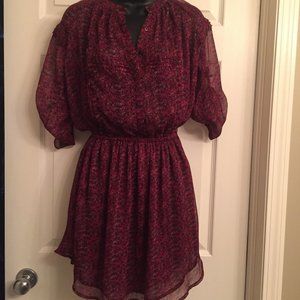 Anthropologie Staring at Stars Sheer Dress